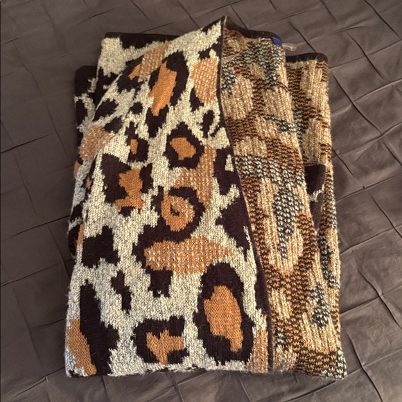Apt. 9 Textured Knit Animal Print Cardigan - Picture 10 of 17